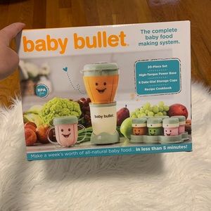 Brand new Baby bullet